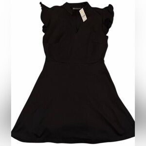 New York & Company Black Mini Dress